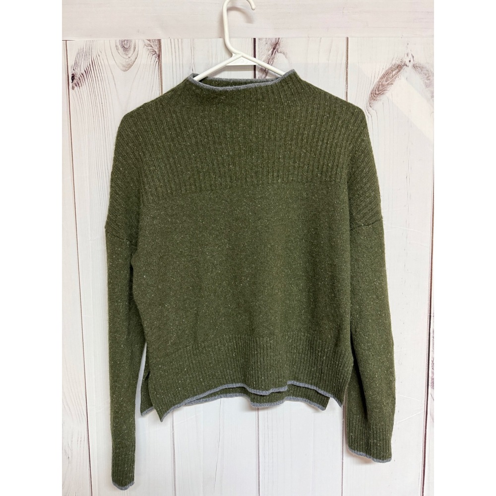 KÜHL‎ Women's Dolomiti Sweater Medium Dark Moss Merino Wool EUC